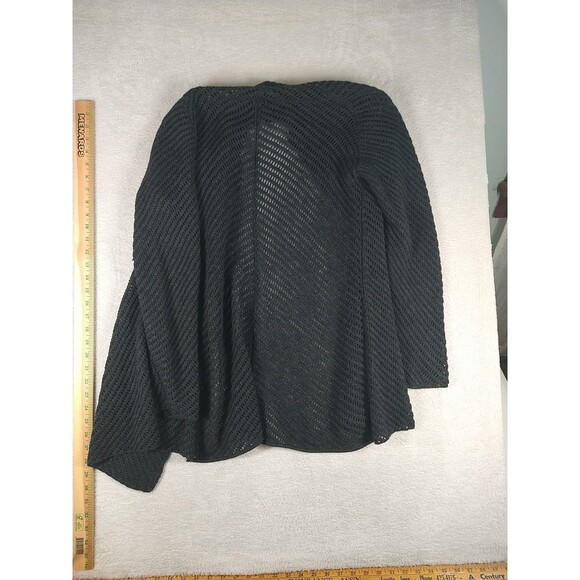 Eileen Fisher Merino Wool Open Front Cardigan Sweater Women's Medium Petite MP - Picture 8 of 8